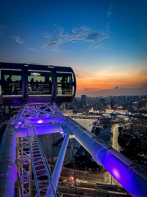 Skyline of Singapore Grand Prix